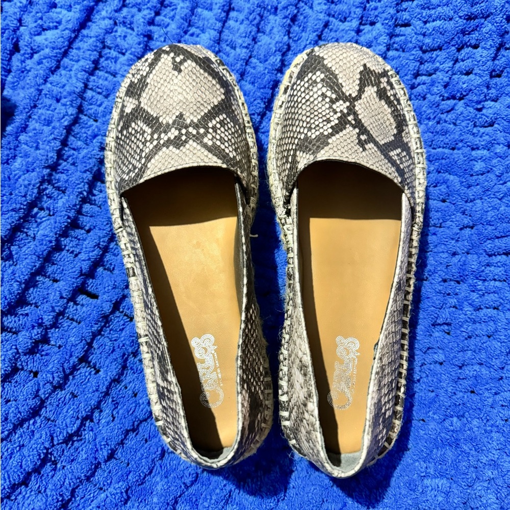 Carols Santana Platform Espadrilles snake